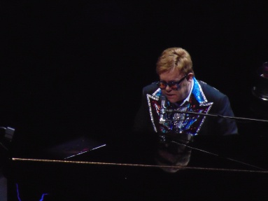 Elton John pounded out his hits and rarities during his extravagant, extremely sold out Farewell Yellow Brick Road stop in Tampa.